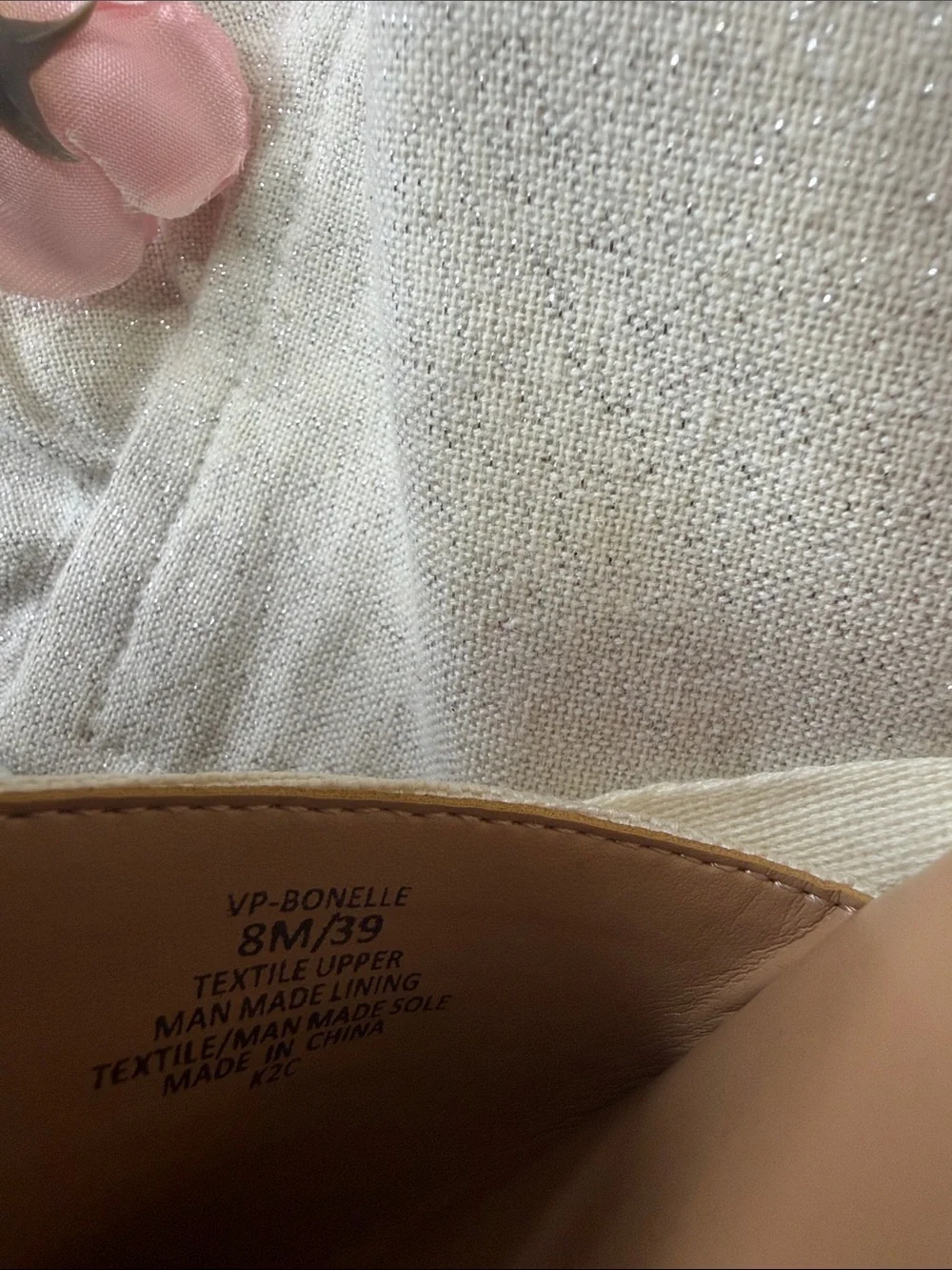 Vince Camuto Cream Ankle-Tie Espadrille Wedges